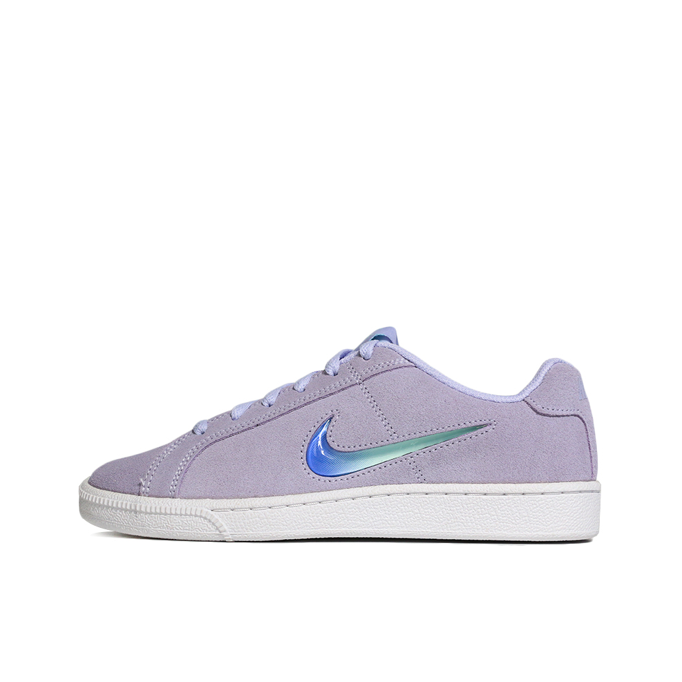 推荐商品：Nike Court Royale 板鞋 轻便防滑耐磨复古透气运动休闲低帮 Oxygen/Sapphire/Teal Tint/White 紫罗兰/果冻