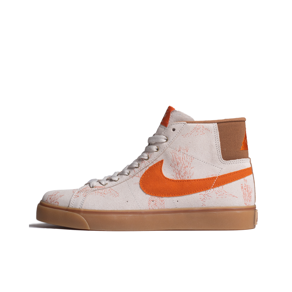 推荐商品：Nike SB Blazer Zoom 滑板鞋 板鞋 拼接时尚复古防滑耐磨透气运动休闲舒适百搭 Light Brown 桔灰棕底