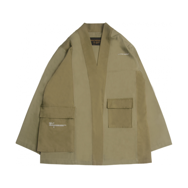 TNPE 拼接口袋休闲外套 男女同款