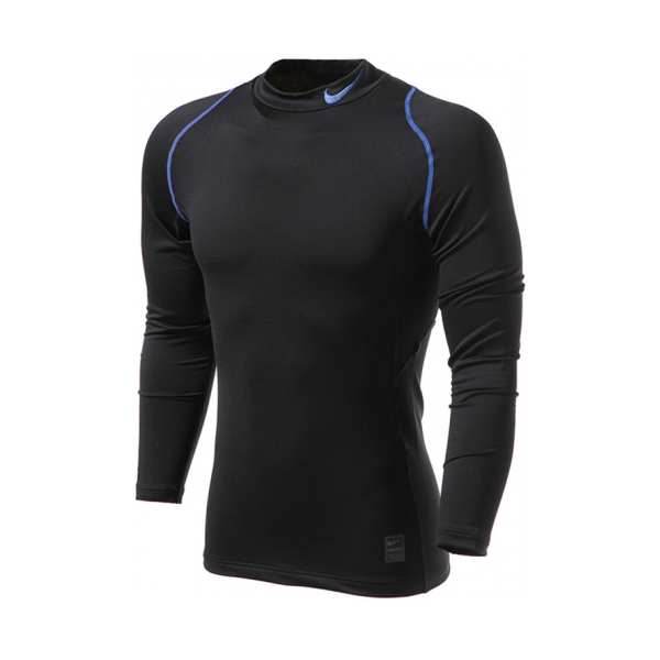 Nike Pro HyperWarm 訓(xùn)練保暖透氣速干抓絨長袖緊身衣826600