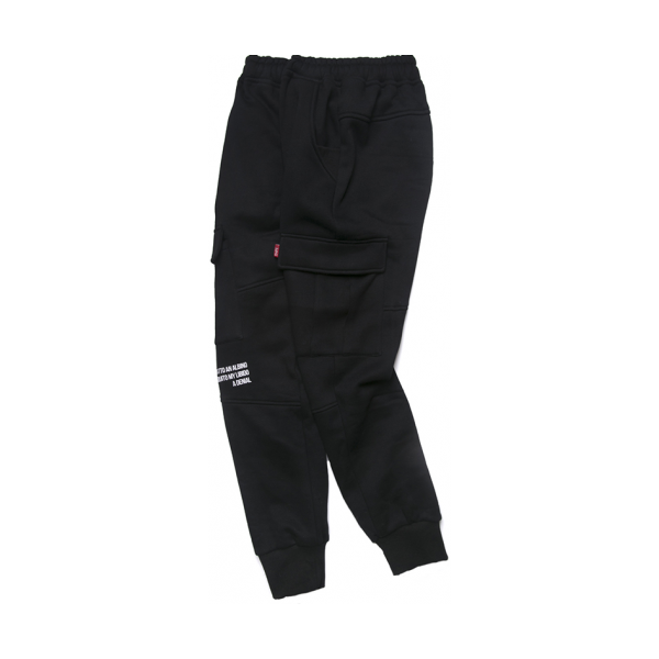 TNPE 纯棉宽松休闲长裤 男女同款