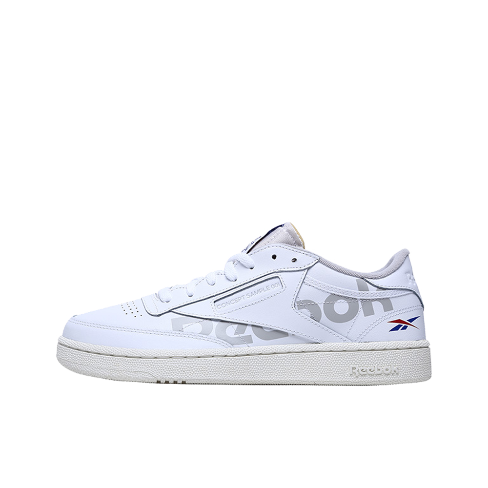 推荐商品：Reebok/锐步 Club C 潮流复古 百搭 舒适轻便 防滑耐磨 运动 T头 板鞋 LightGray/White
 白灰/Logo印花