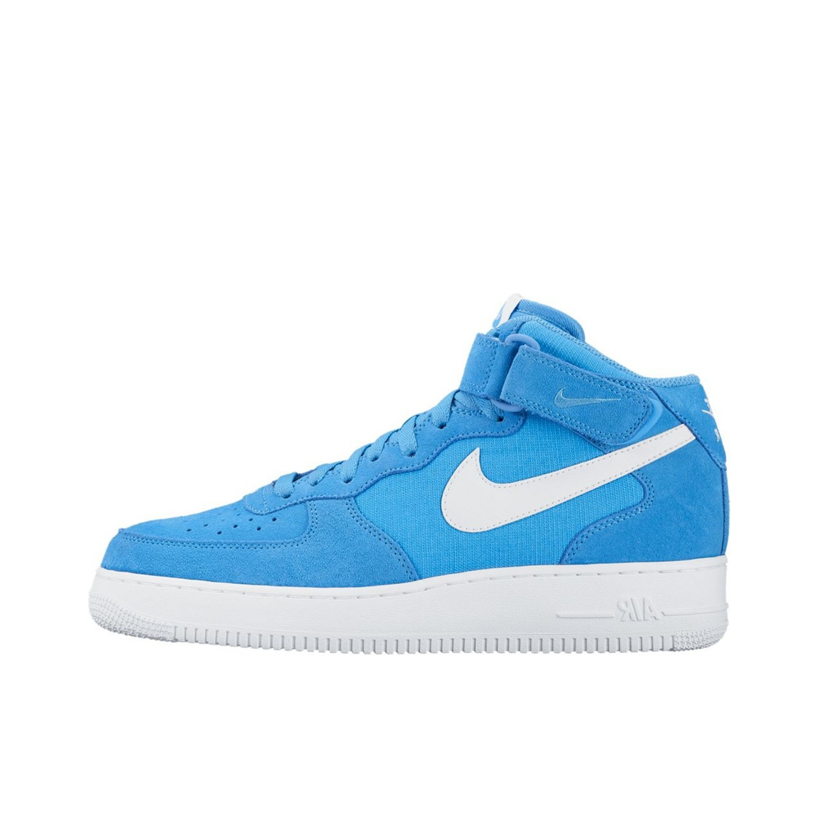 推荐商品：Nike Air Force 1 空军一号 板鞋 轻便舒适百搭耐磨防滑复古 Mid University Blue 大学蓝