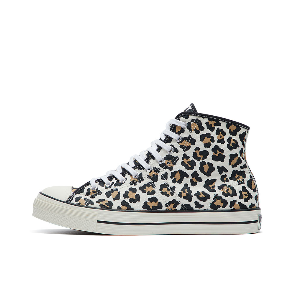推荐商品：Converse/匡威 Lucky Star 1950s 帆布鞋 耐磨防滑休闲复古圆头 Peru/Black 豹纹Hi