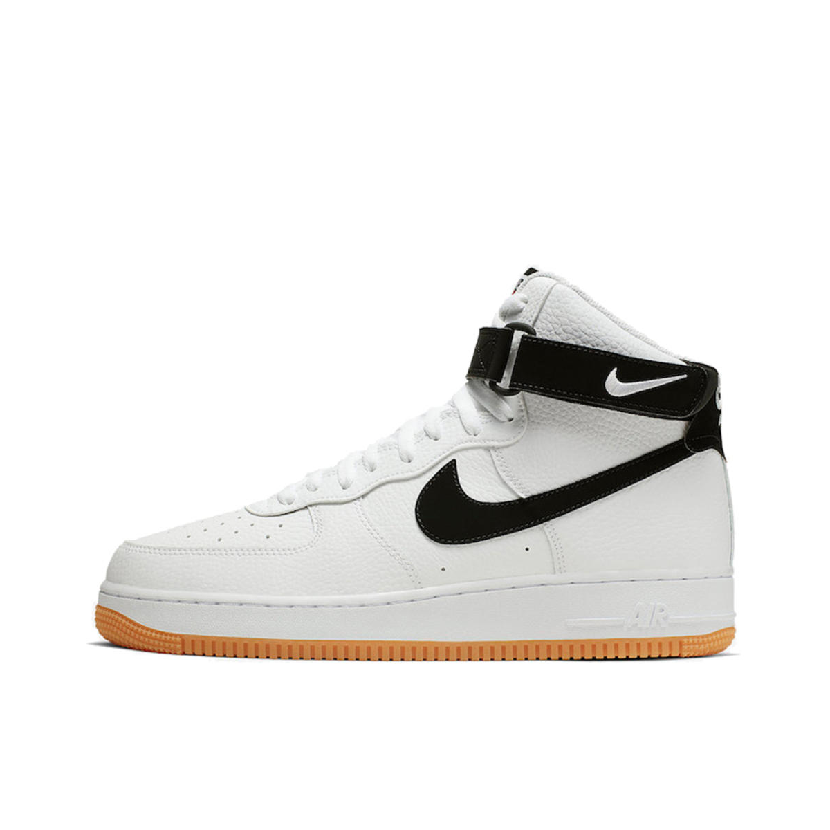 推荐商品：Nike Air Force 1 空军一号 板鞋 轻便舒适百搭耐磨防滑复古 White/Black 白色/黑绑带
