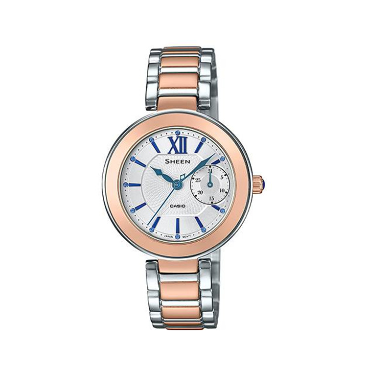 Casio/卡西欧 SHEEN系列 SHE-3050SG-7A 电子动能石英女表  