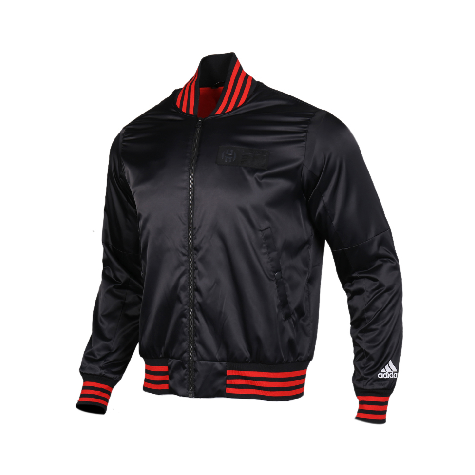 adidas 立领防风衣休闲外套夹克 DX6797