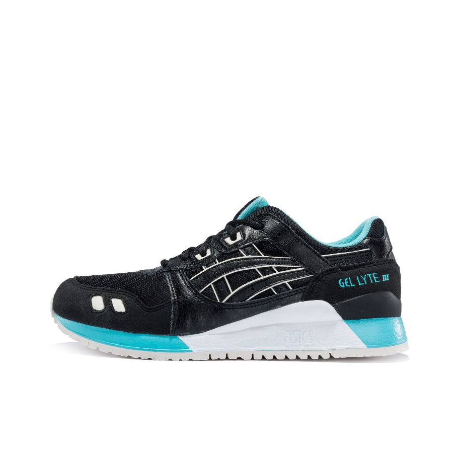 推荐商品：Asics/亚瑟士 Gel-Lyte 3 OG 减震回弹 耐磨防滑 舒适透气 合成革 缓震 复古 低帮 跑鞋 黑/篮