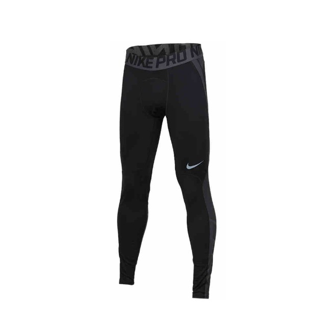 Nike Pro HyperWarm 品牌Logo印花保暖训练紧身裤 838016