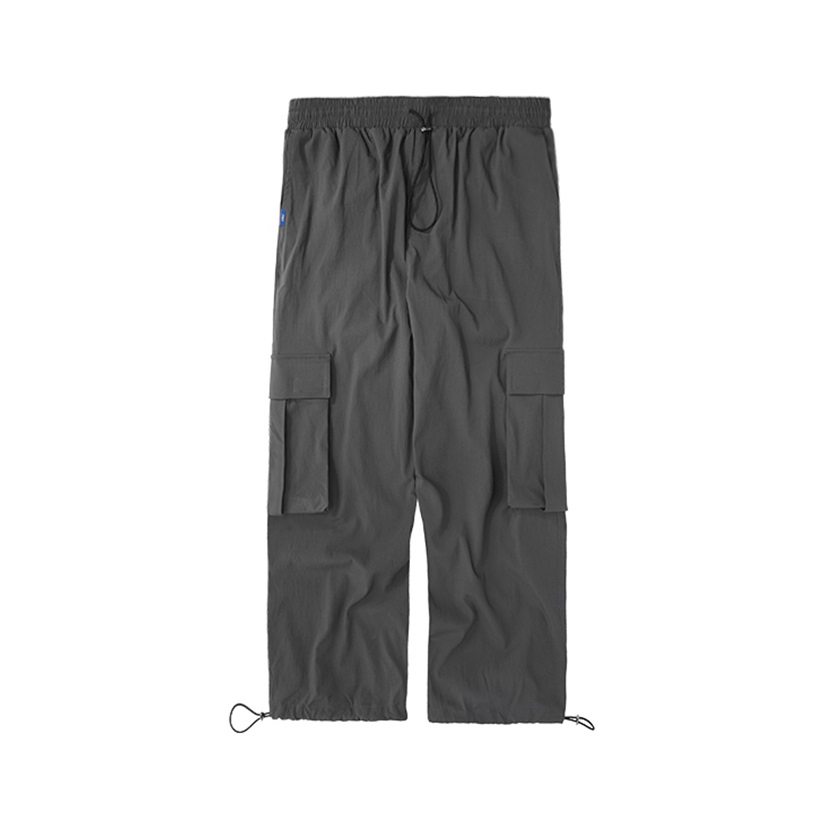 PSO Brand 冰麻感双口袋机能风工装裤 KS8039