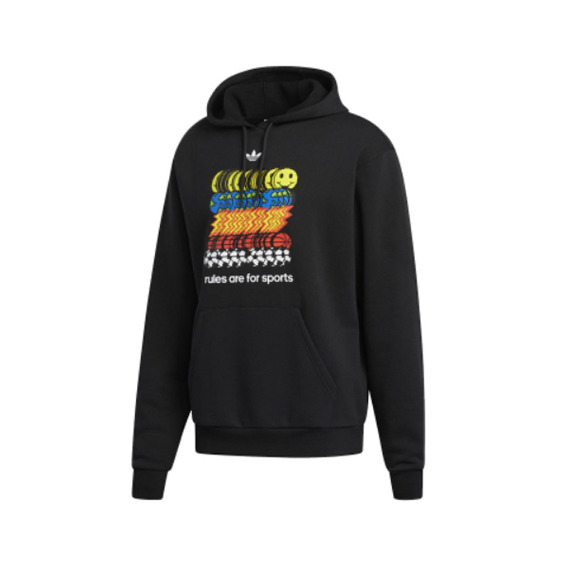 adidas Originals 运动针织套头衫连帽卫衣 FM1421