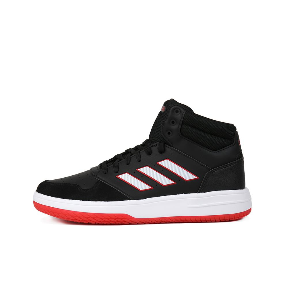 推荐商品：adidas Gametaker 运动休闲鞋 时尚经典舒适百搭防滑耐磨 Black/Red 黑红