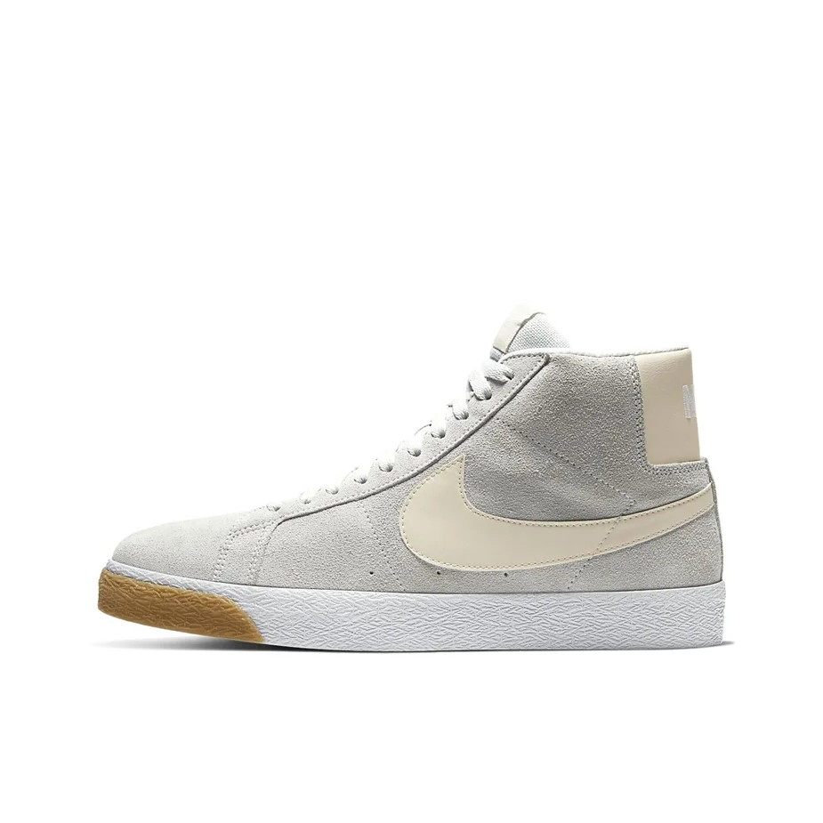 推荐商品：Nike SB Blazer Zoom 滑板鞋 板鞋 拼接时尚复古防滑耐磨透气运动休闲舒适百搭 Photon Dust 麂皮鞋面/灰色