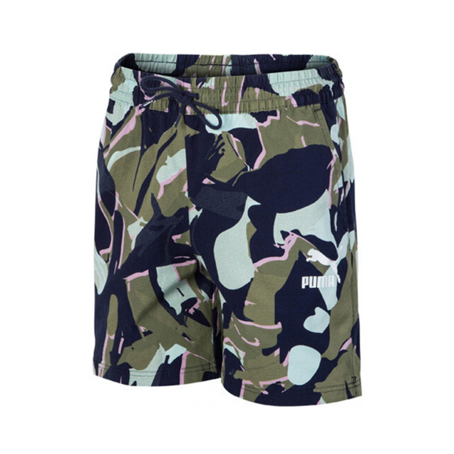 Puma 训练休闲迷彩五分裤 579187