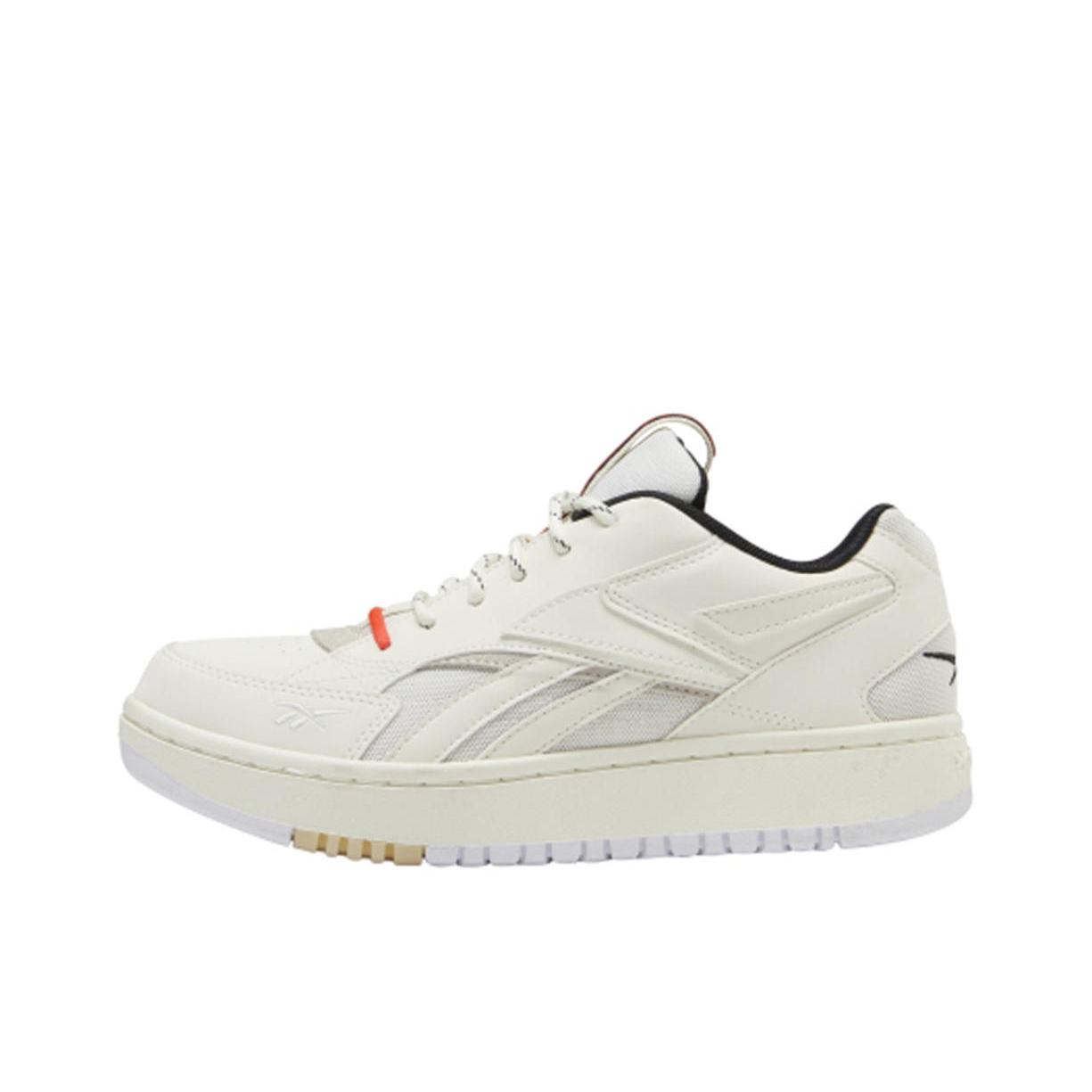 推荐商品：Reebok/锐步 Court Double Mix 耐磨 织物 板鞋 米白