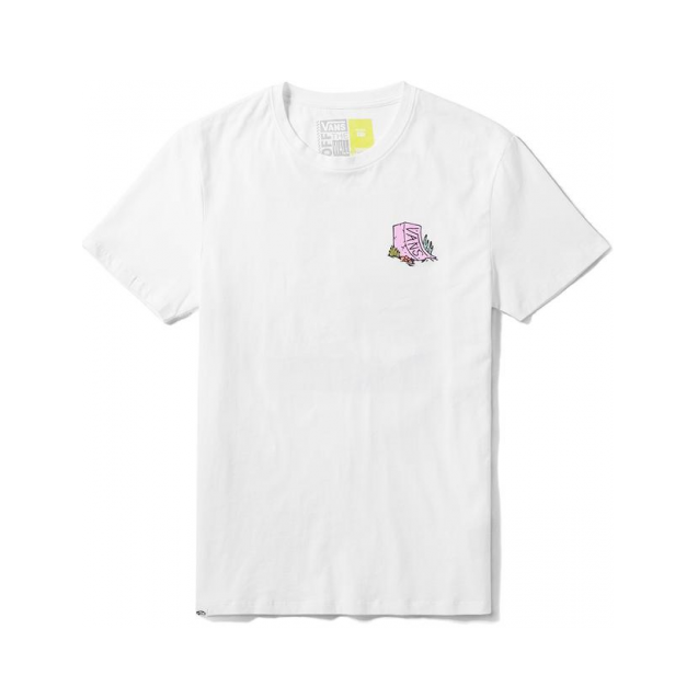 Vans 休闲舒适透气圆领T恤 男女同款 VN0A3ZOVBLK