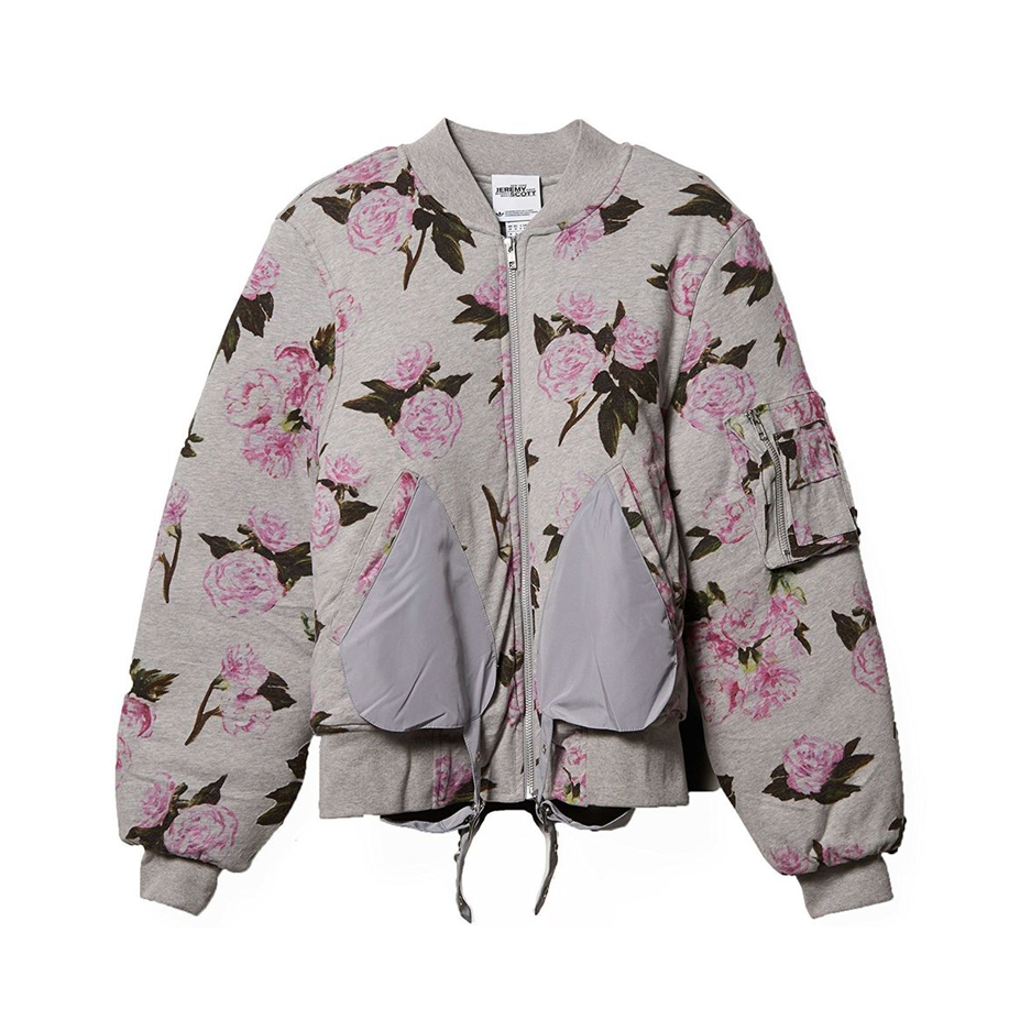 adidas Originals/三叶草 Jeremy Scott娇艳花卉夹克 男女同款 S07152