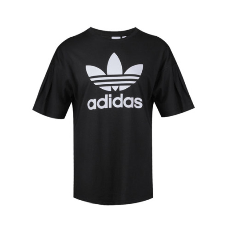 adidas Originals 三叶草 圆领套头短袖T恤 男女同款 EC1884