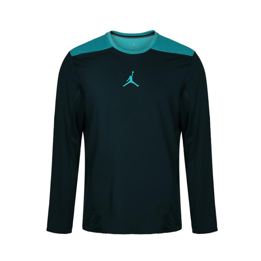 Jordan Brand 运动速干直筒套头圆领长袖T恤 924561