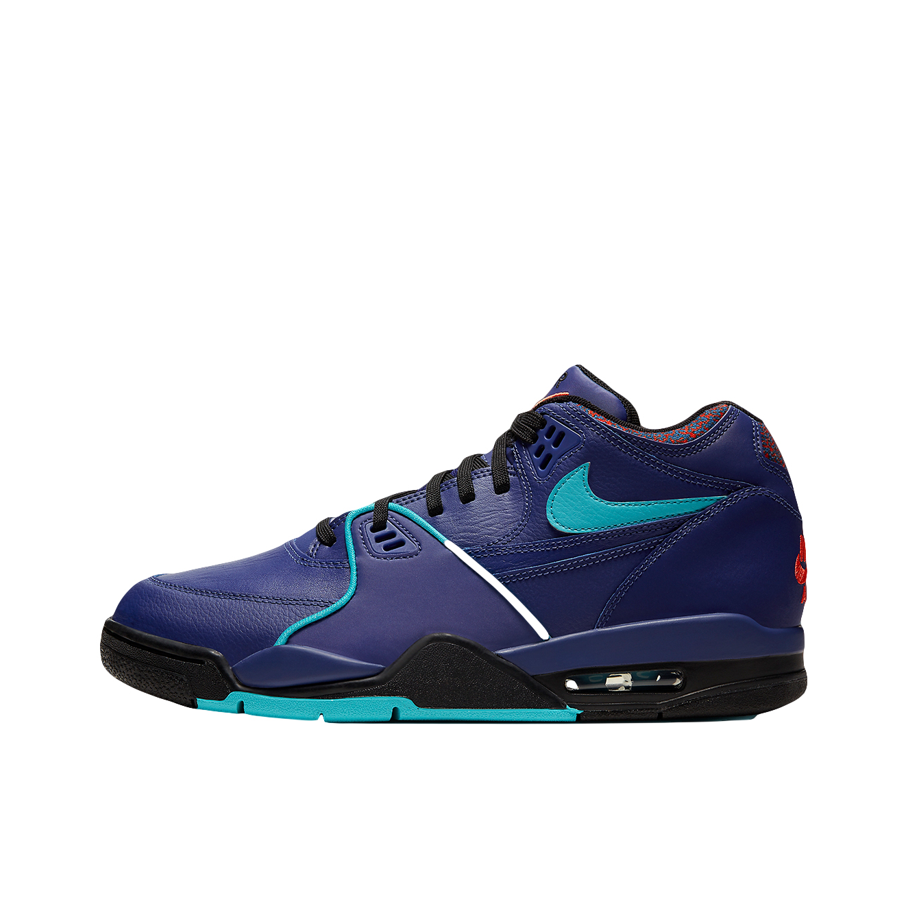 推荐商品：Nike Air Flight 89 篮球鞋 舒适缓震防滑耐磨潮流简约百搭复古轻便 Vivid Purple 藏蓝/蓝色/红色