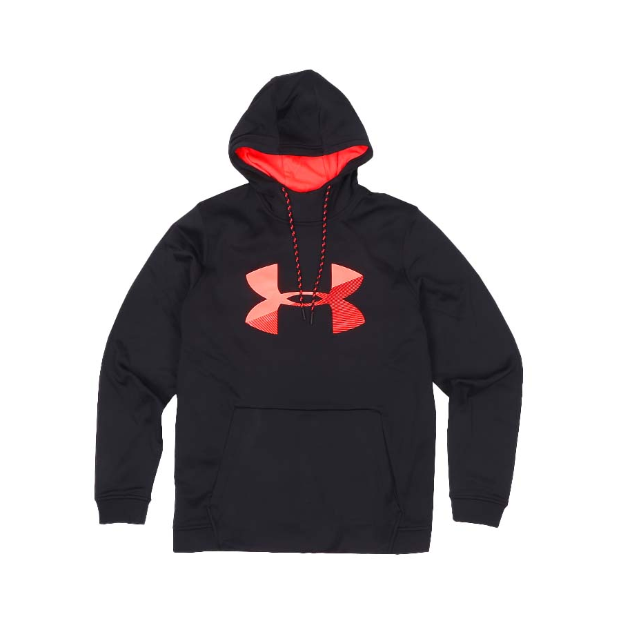 Under Armour Logo训练运动加绒保暖长袖套头连帽卫衣Rival 1329745