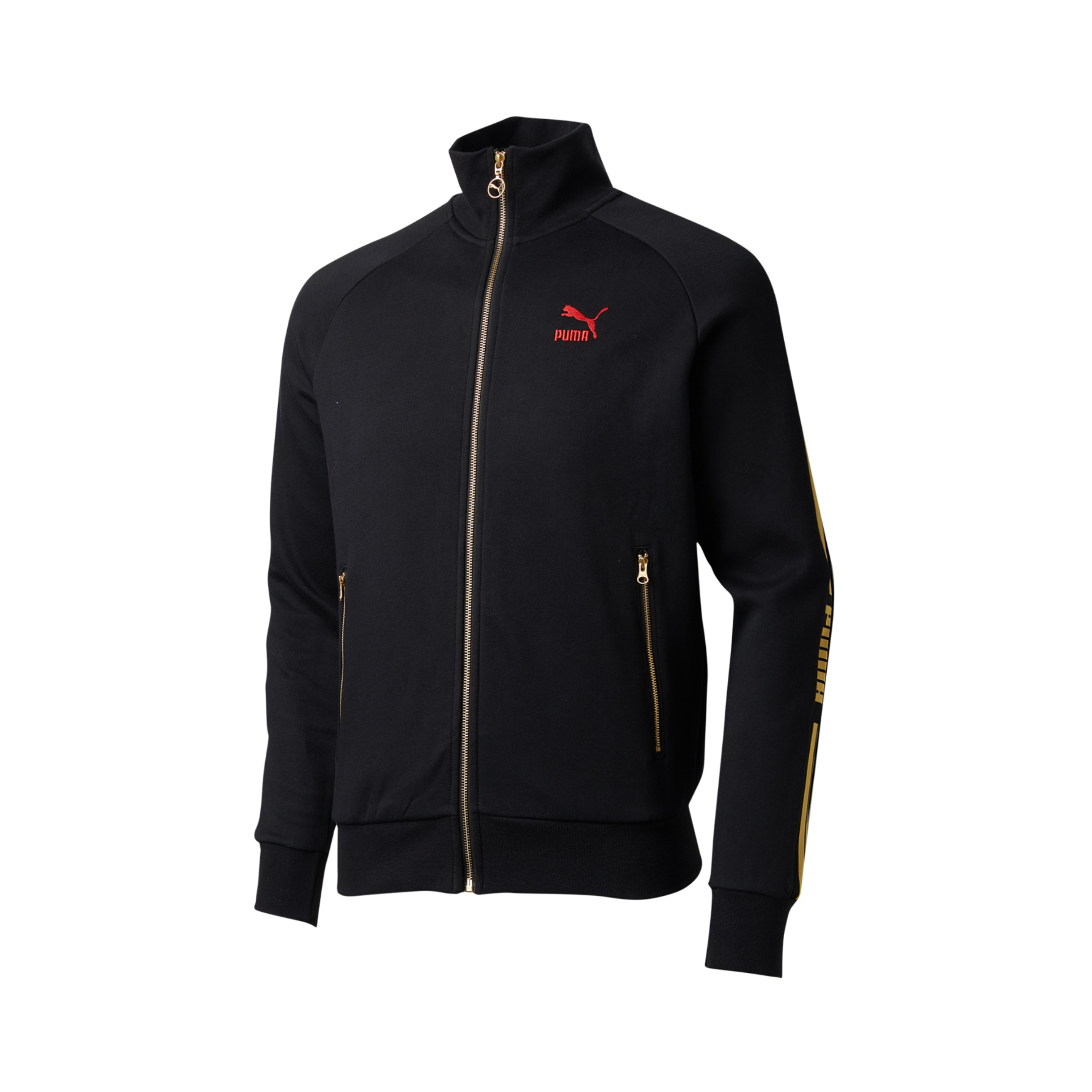 Puma 串标拼色立领夹克 579085