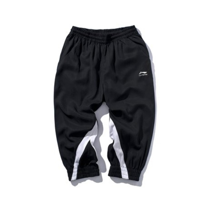 Li Ning 动时尚系列收口运动九分裤 AKQP029