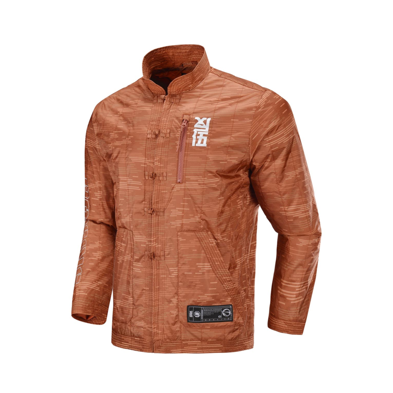 Li Ning 反伍BADFIVE篮球系列立领宽松运动棉服 AJMQ001