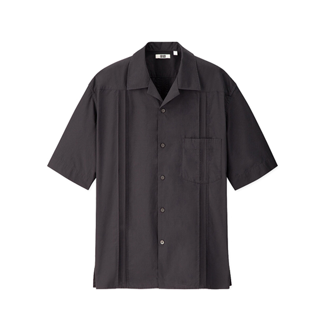 UNIQLO U系列 古巴领衬衫 男女同款
