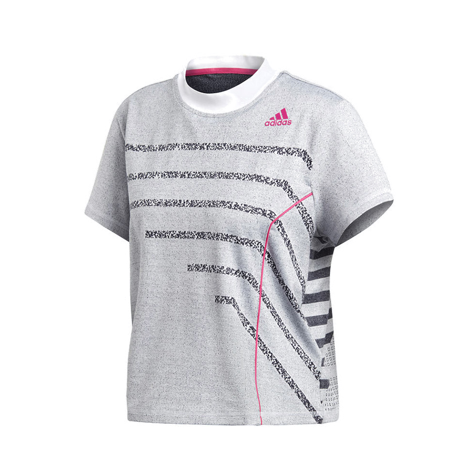 adidas 穆古鲁扎美网球服T恤短袖 男女同款 DU5193