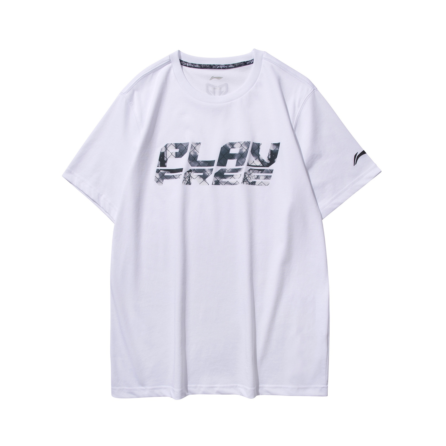 Li Ning 印花logo休闲运动短袖T恤 ATSN159