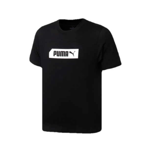 Puma 运动印花圆领短袖T恤NU-TILITY 男女同款 583864
