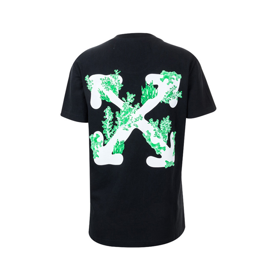 off-white Corals 珊瑚箭头LOGO短袖T恤 男女同款