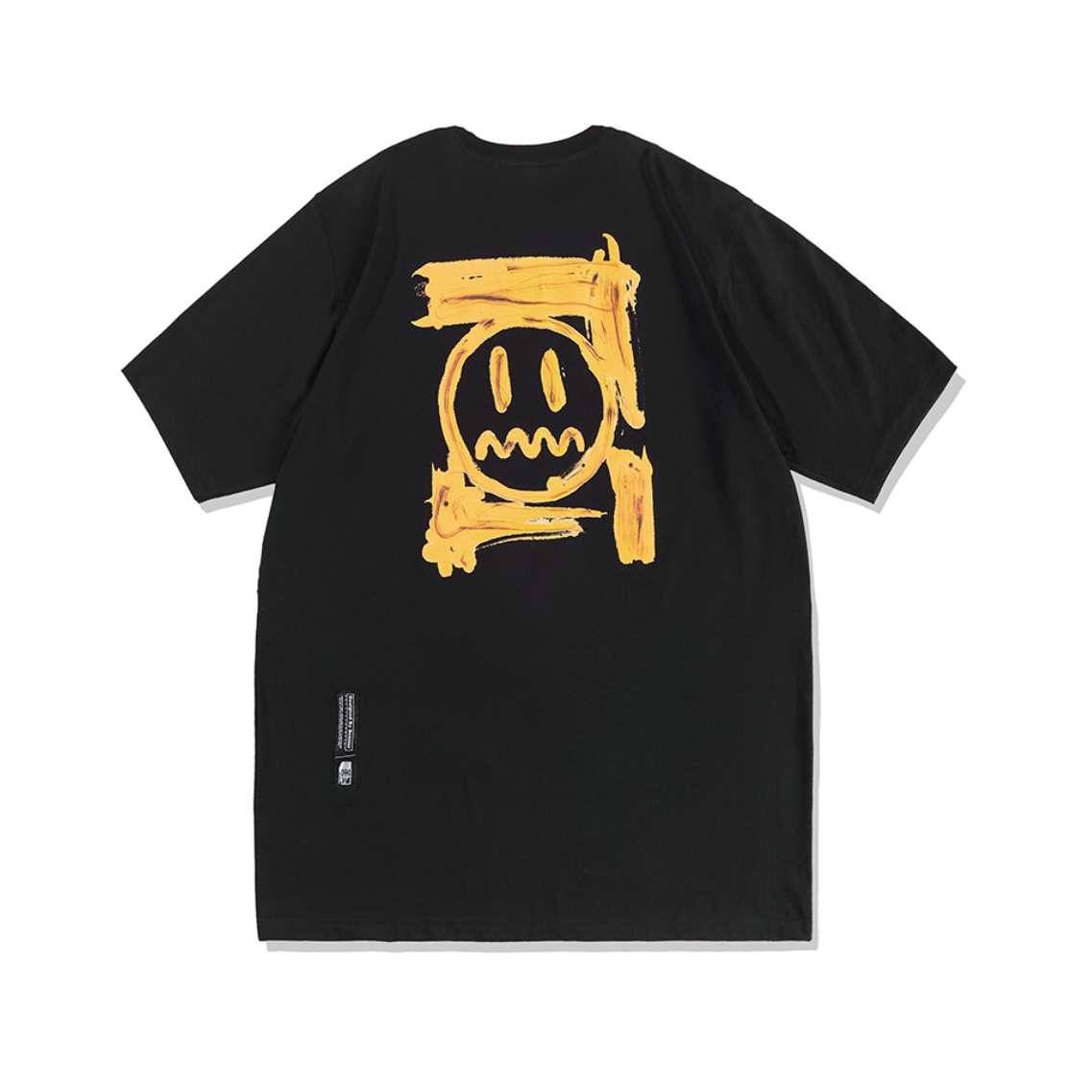 BEASTER 手绘涂鸦小恶魔鬼脸撞色短袖T恤 男女同款 TV13SS20