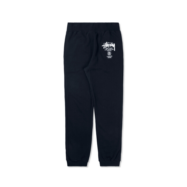 Stussy World Tour Swearpant 世界巡游印花长裤