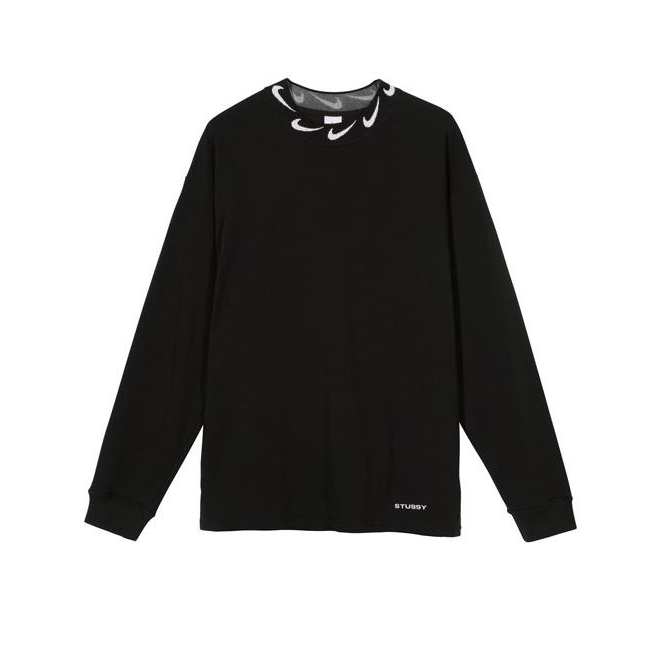 Stussy x Nike 联名刺绣长袖T恤 CT4314	