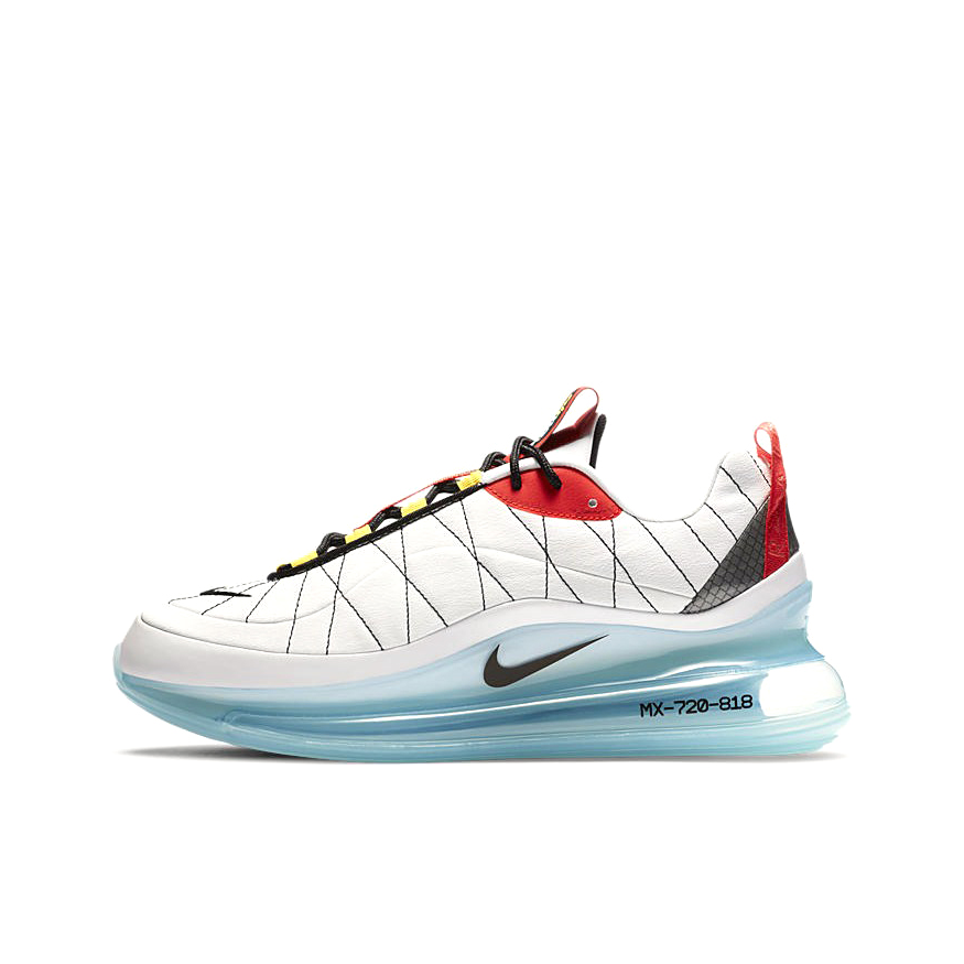 推荐商品：Nike Air Max 720 818 跑鞋 气垫缓震防滑耐磨轻便运动全掌支撑 白/红/黄