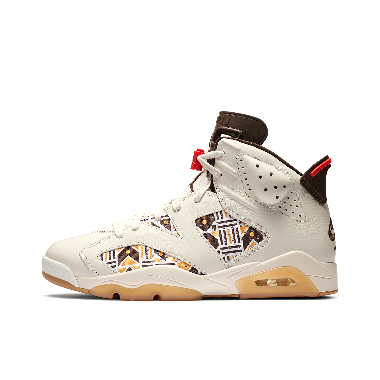 推荐商品：Air Jordan 6 运动休闲鞋 复古耐磨防滑缓震支撑合成革 Quai 54 Quai54/米白