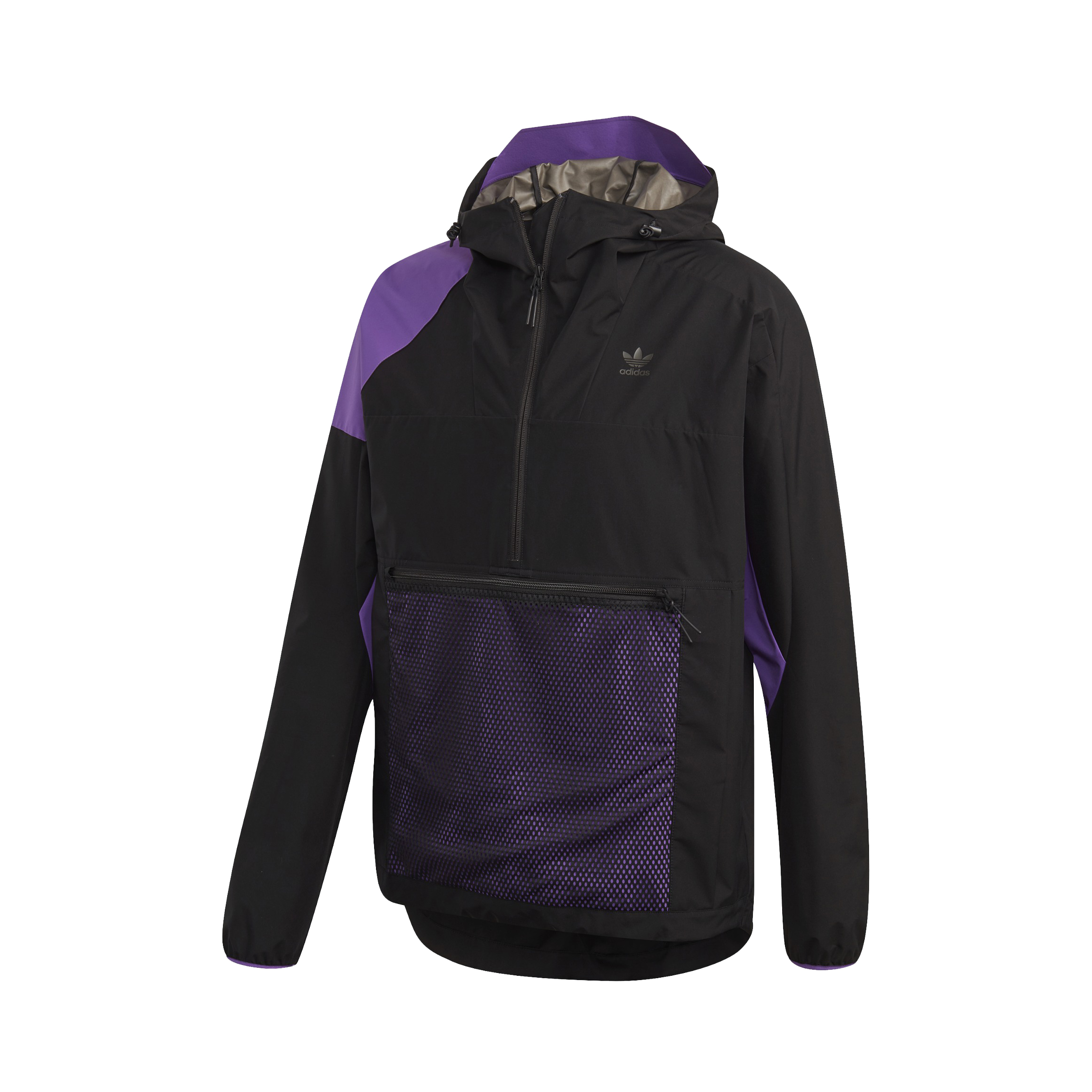 adidas Originals 2024AW 可收纳运动茄克圆领连帽卫衣 FM3679