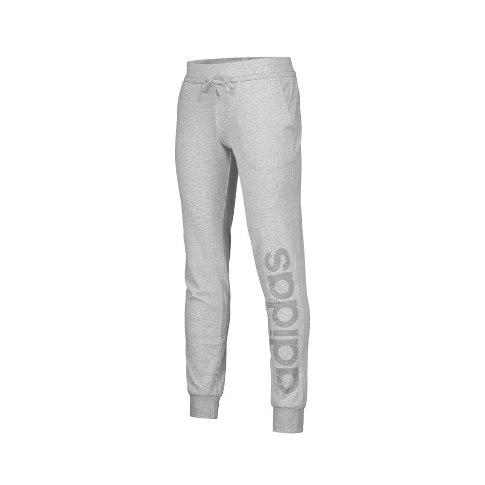 adidas 生活休闲系列侧边小脚修身运动长裤 DM2063