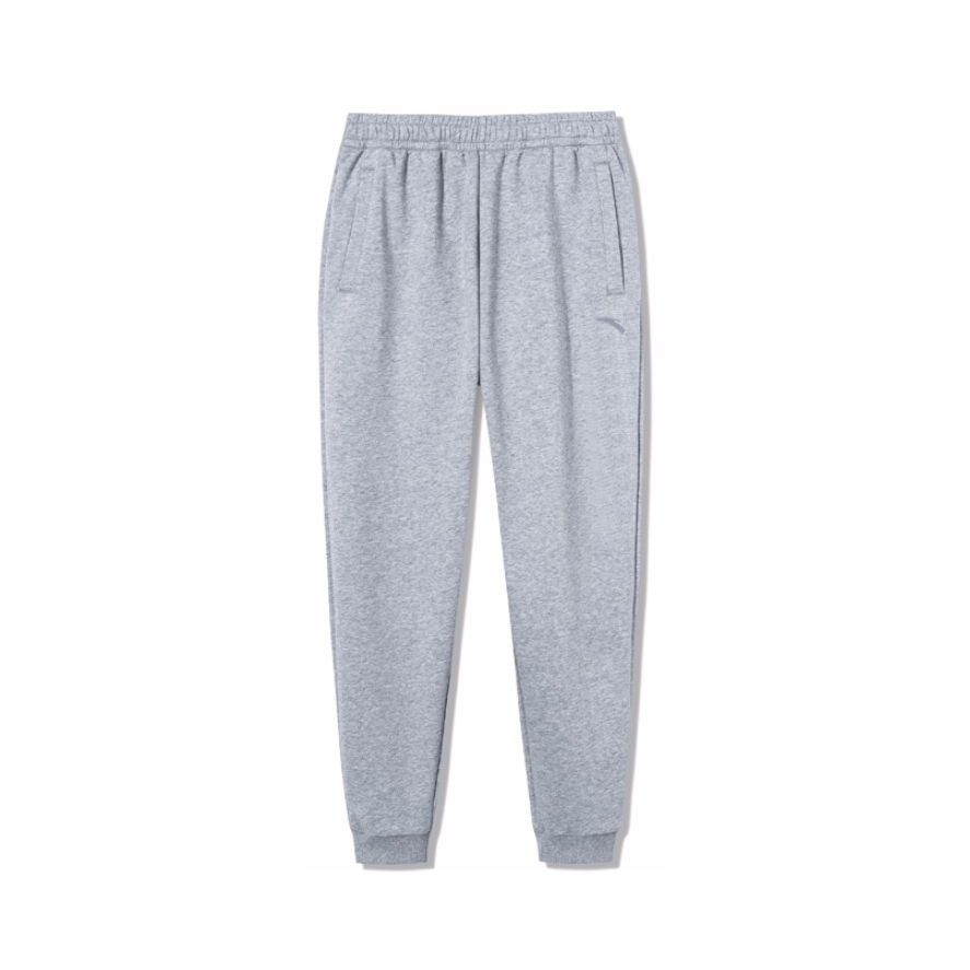 Anta 直筒加绒束脚运动长裤 15647742