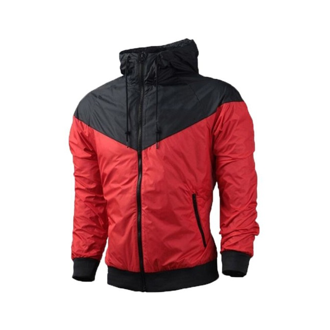 Nike Windrunner 连帽梭织拼色运动外套 