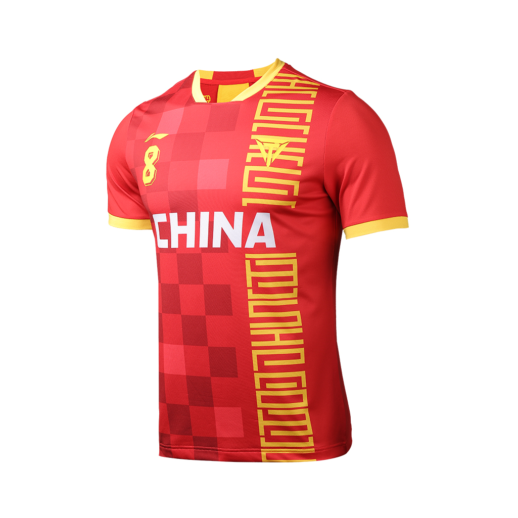 Li Ning 足球运动 比赛上衣足球T恤 AAYQ325