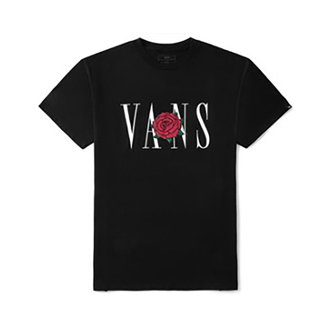 Vans 图案印花休闲T恤 男女同款 VN0A4RP3BLK