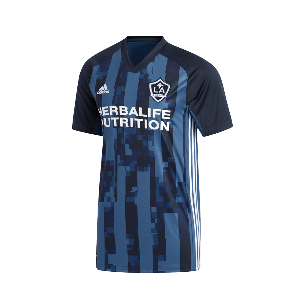adidas 洛杉磯銀河隊(duì)比賽訓(xùn)練短袖足球服 GE5927