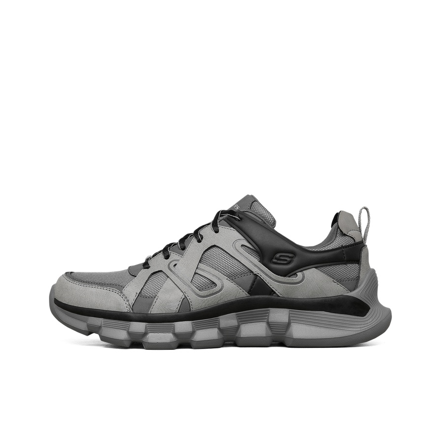 推荐商品：Skechers/斯凯奇 Street 复古 缓震耐磨 舒适轻便 网面透气 运动休闲鞋 210180 灰色
