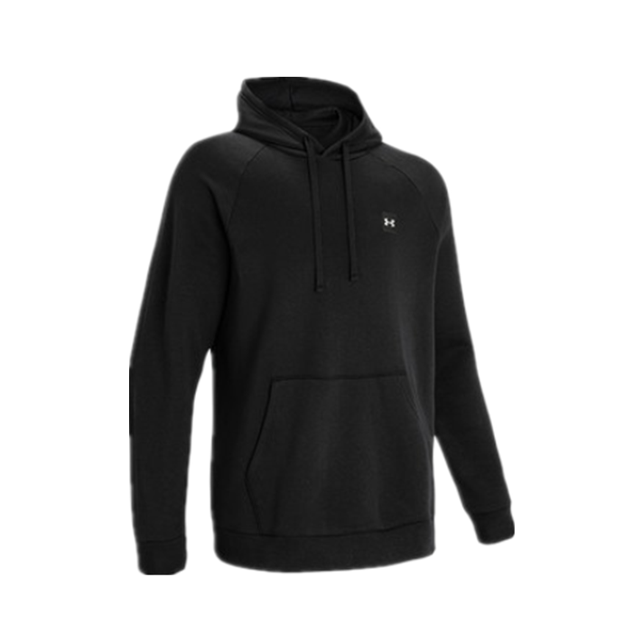 Under Armour 抓绒保暖宽松上衣健身训练连帽套头衫运动长袖卫衣 Rival 男女同款 1357092