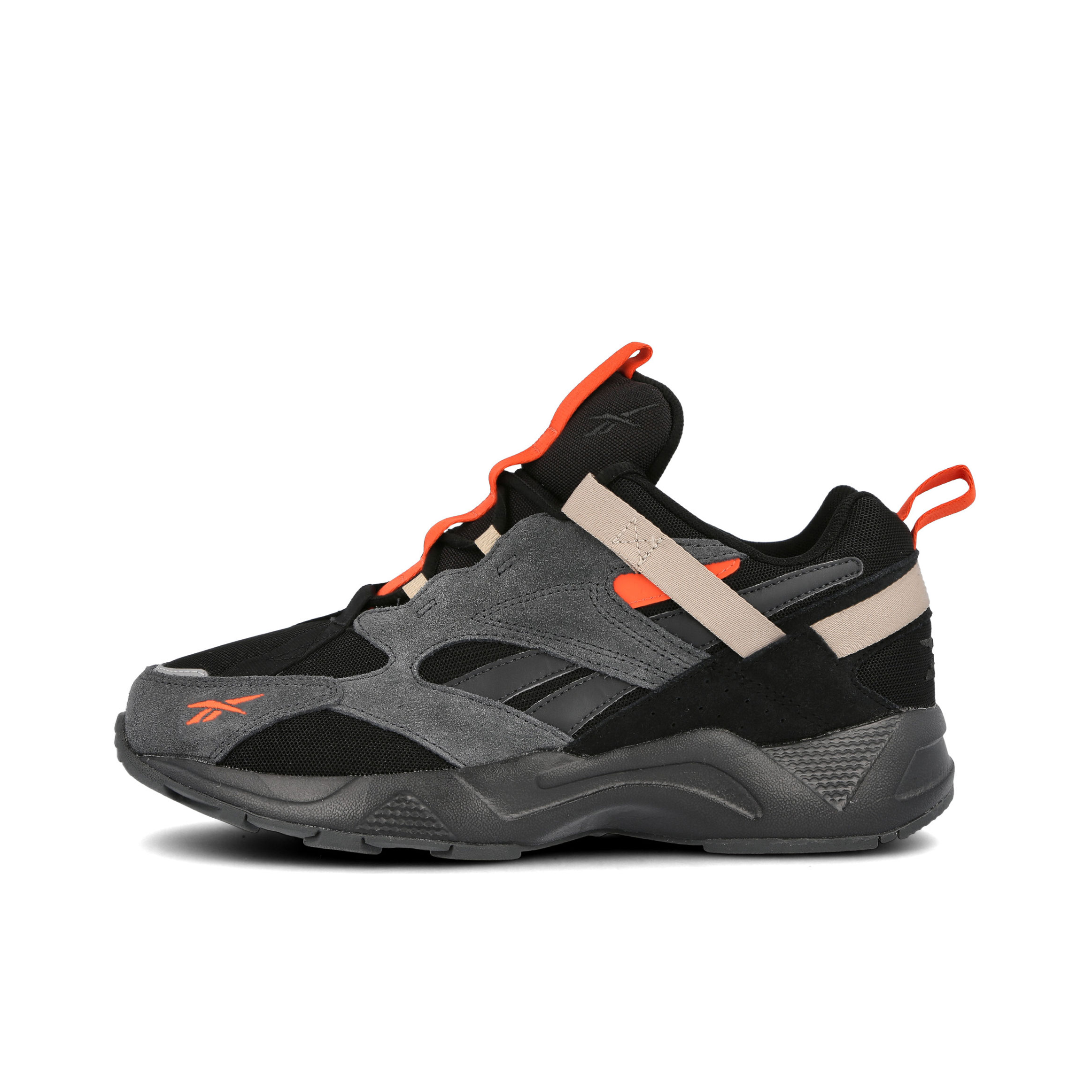 推荐商品：Reebok/锐步 Aztrek 96 Adventure 防滑耐磨 舒适透气 跑鞋 黑色/灰色/橙色