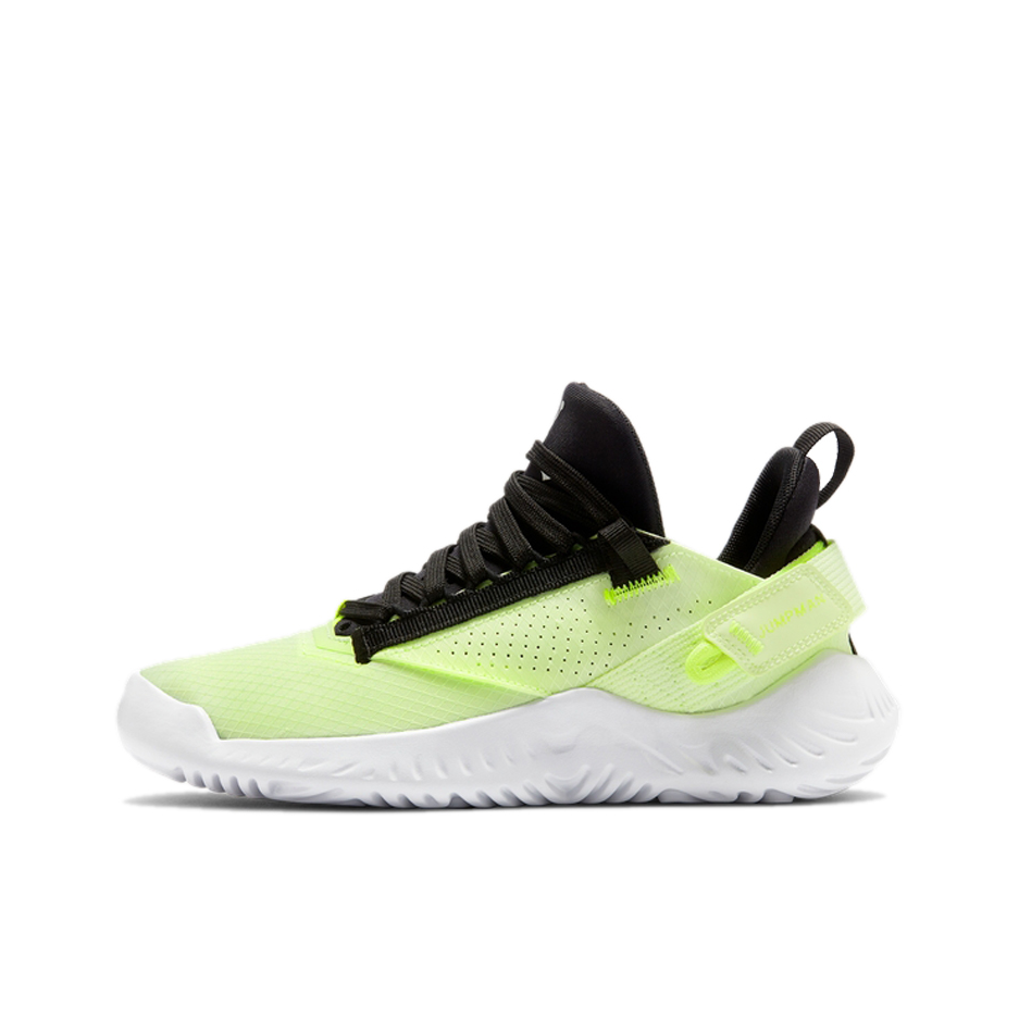 推荐商品：Jordan Proto 23 运动休闲鞋 防滑耐磨圆头减震轻便织物 绿色/黑色/白色
