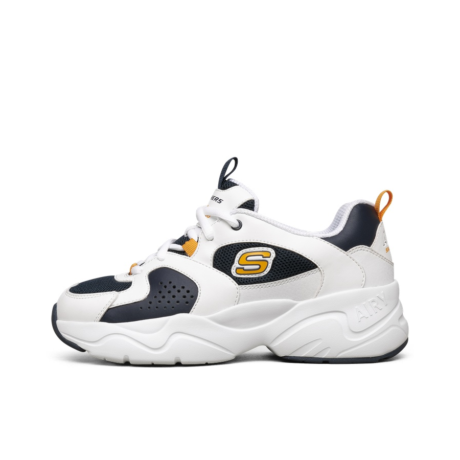 推荐商品：Skechers/斯凯奇 D'Lites Airy 2.0 运动 厚底 复古999228 白色/深蓝
